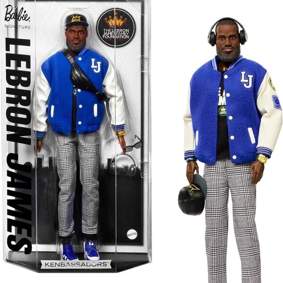 Barbie Signature LeBron James Kenbassadors Doll Mattel The King NIB